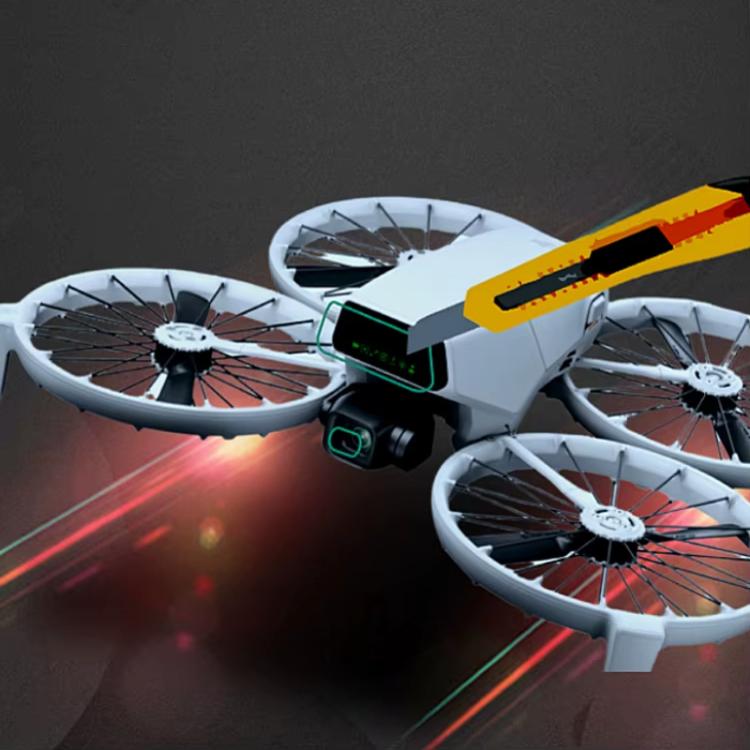 4 In 1 Drone Nano Lens Radar Scratch Resistant HD Full Wrap Protective Film, For DJI Flip CQT