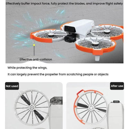For DJI Flip Drone With Tripod Bumper Ring