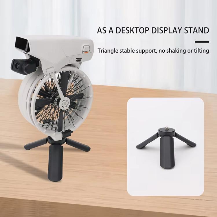 For DJI Flip CQT Drone Adapter Expansion Bracket 1/4 Connector to Tripod Fixed Shooting Accessories, Single Stand, Stand+Mini Tripod, Stand+Metal Tripod