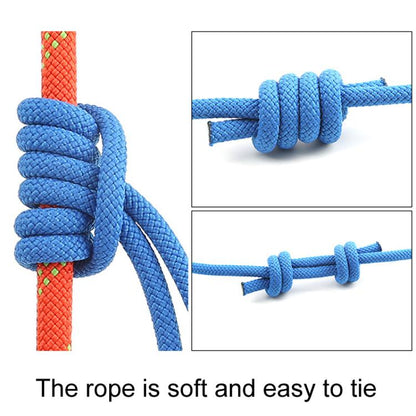 XINDA XD-S9835 120cm Outdoor Mountaineering Climbing Expansion Hiking Wear-Resistant Auxiliary Grab Knot Rope
