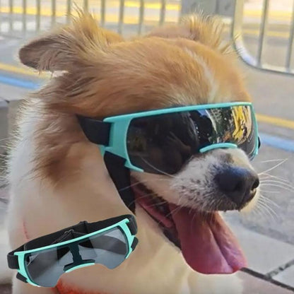 Pet Dog Sunglasses Soft Adjustable Sun Protection Pet Goggles For Small Medium Dogs
