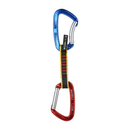 XINDA XD-CP05/06 Outdoor Mountaineering Climbing Straight Door Curved Door Fast Hanging Safety Buckle Flat Belt, 27cm, 32cm, 40cm