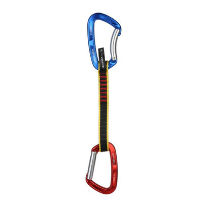 XINDA XD-CP05/06 Outdoor Mountaineering Climbing Straight Door Curved Door Fast Hanging Safety Buckle Flat Belt, 27cm, 32cm, 40cm