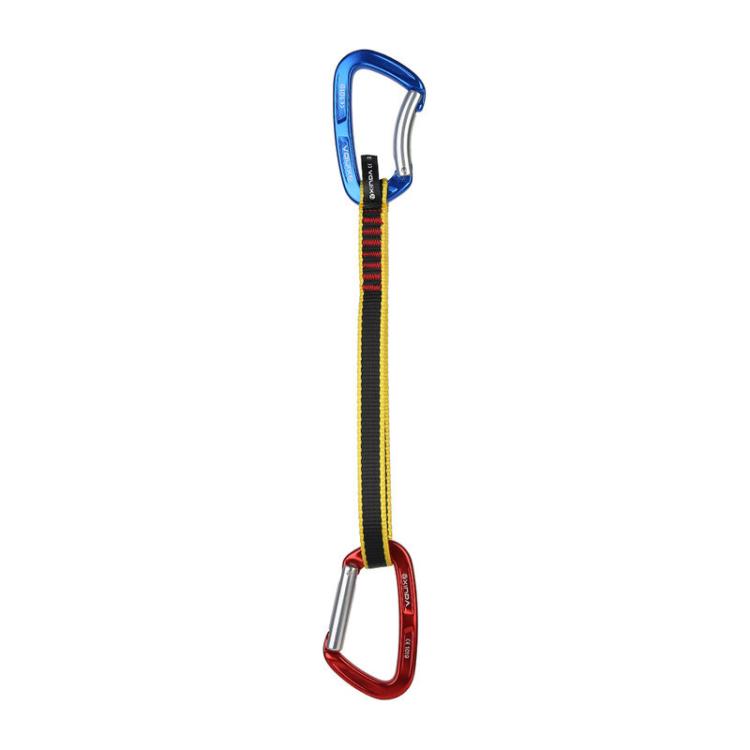 XINDA XD-CP05/06 Outdoor Mountaineering Climbing Straight Door Curved Door Fast Hanging Safety Buckle Flat Belt, 27cm, 32cm, 40cm