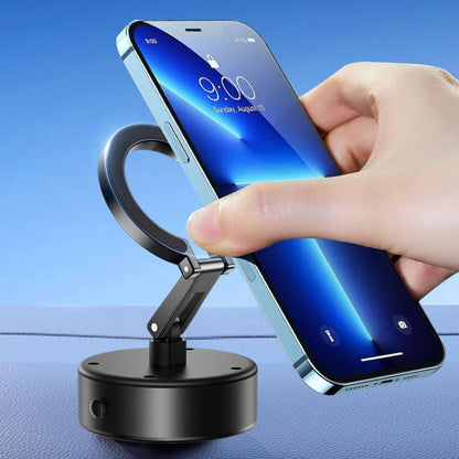 M17 Electrical Suction Cup Mobile Phone Car Holder Folding Rotating Magnetic Suction Navigation Stand