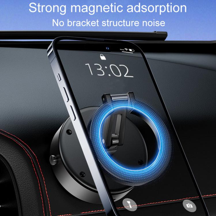M17 Electrical Suction Cup Mobile Phone Car Holder Folding Rotating Magnetic Suction Navigation Stand