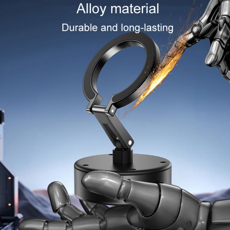 M17 Electrical Suction Cup Mobile Phone Car Holder Folding Rotating Magnetic Suction Navigation Stand