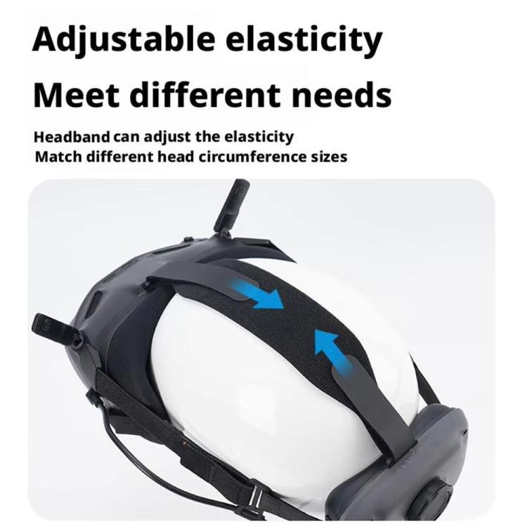 For DJI N3 HiBLOKS Simple Protective Headband Comfortable to Wear Pressure Reducing Strap, Simple Model Headband