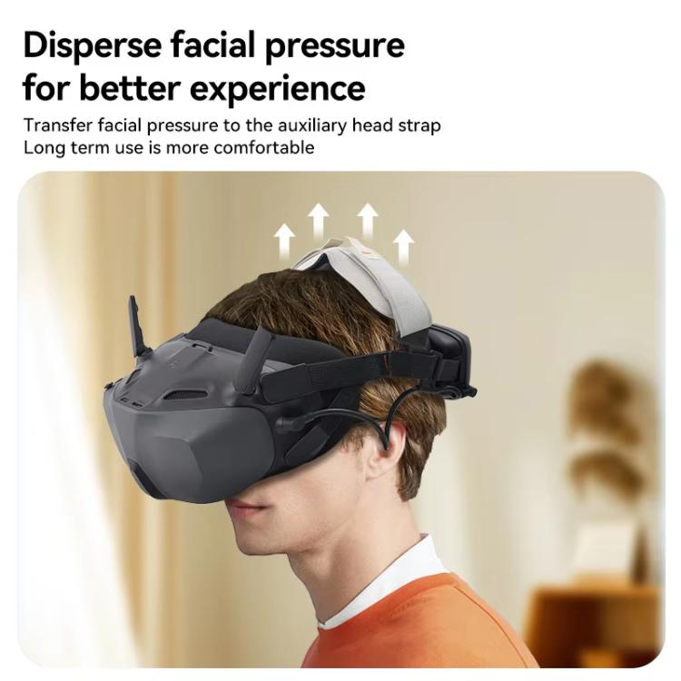 For DJI N3 Breathable Pressure Relief Comfortable Headband, Upgrade Model Headband