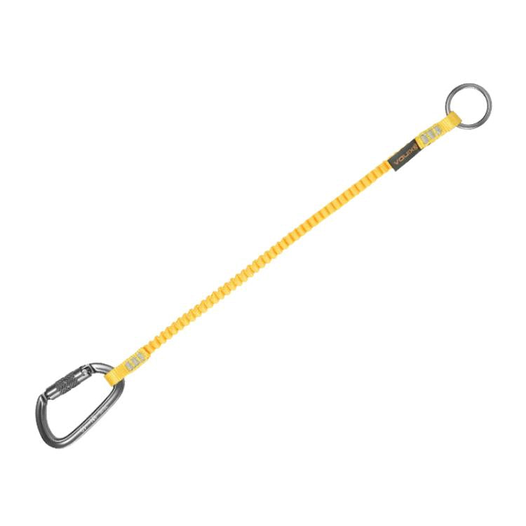 XINDA XD-A9561 Outdoor Mountain Climbing Equipment Anti-Loss Telescopic Buckle Elastic Rope, 2 Automatic Locks, Automatic Lock+Straight Lock, Automatic Lock+Large Ring, Large Ring+Small Ring, DIY Elastic Rope, Automatic Lock+Tie Rope, Tie Rope+Small Ring