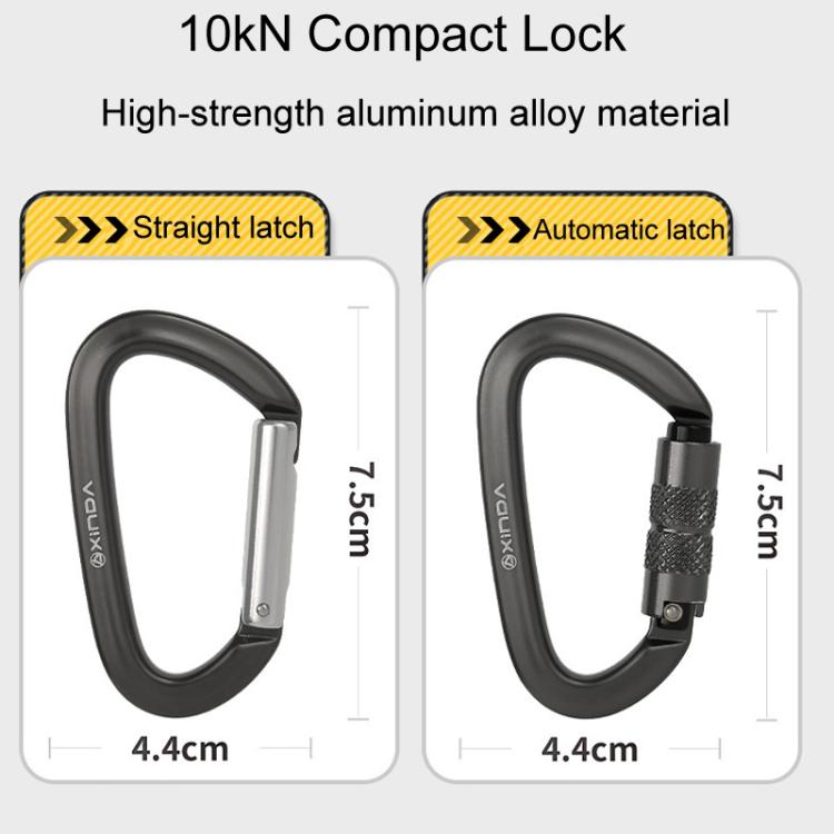 XINDA XD-A9561 Outdoor Mountain Climbing Equipment Anti-Loss Telescopic Buckle Elastic Rope, 2 Automatic Locks, Automatic Lock+Straight Lock, Automatic Lock+Large Ring, Large Ring+Small Ring, DIY Elastic Rope, Automatic Lock+Tie Rope, Tie Rope+Small Ring