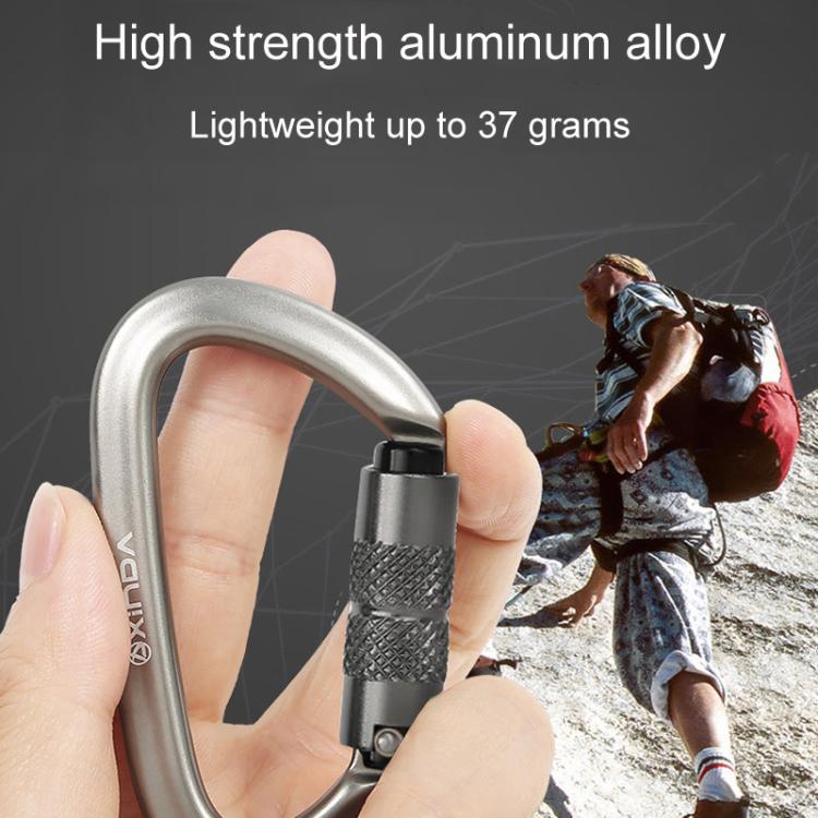 XINDA XD-A9561 Outdoor Mountain Climbing Equipment Anti-Loss Telescopic Buckle Elastic Rope, 2 Automatic Locks, Automatic Lock+Straight Lock, Automatic Lock+Large Ring, Large Ring+Small Ring, DIY Elastic Rope, Automatic Lock+Tie Rope, Tie Rope+Small Ring