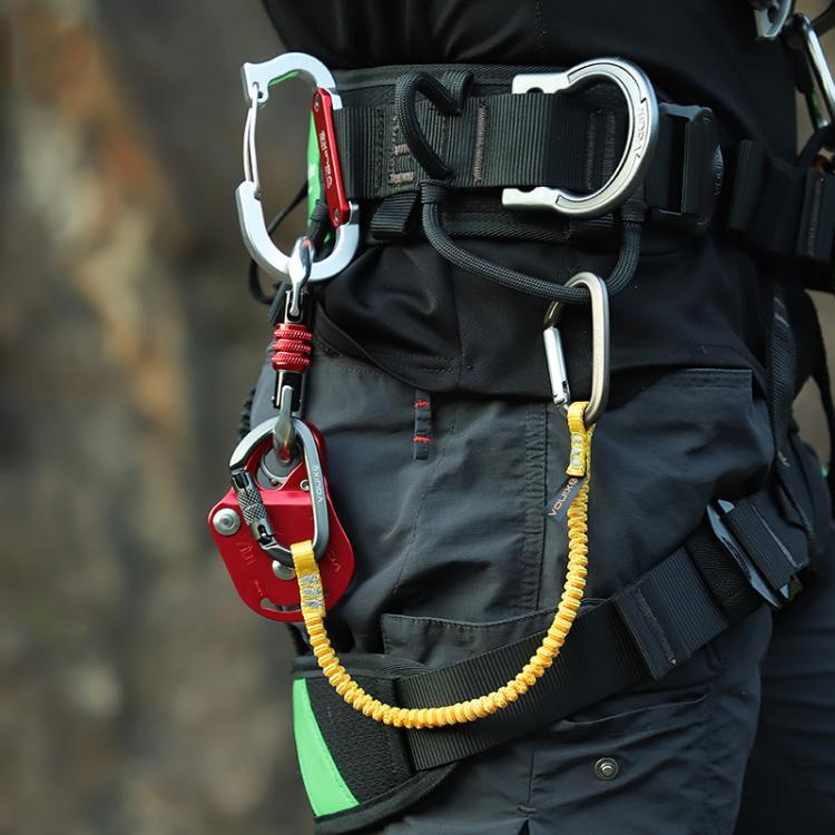 XINDA XD-A9561 Outdoor Mountain Climbing Equipment Anti-Loss Telescopic Buckle Elastic Rope, 2 Automatic Locks, Automatic Lock+Straight Lock, Automatic Lock+Large Ring, Large Ring+Small Ring, DIY Elastic Rope, Automatic Lock+Tie Rope, Tie Rope+Small Ring