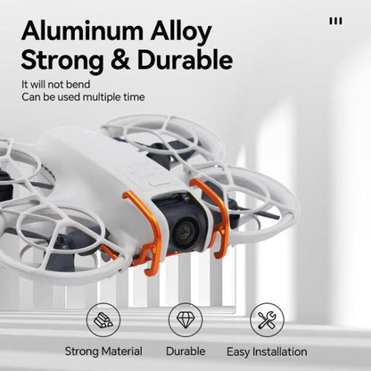 For DJI Neo RCSTQ Aluminum Alloy Crash Bar Convenient Quick Release Protective Stand