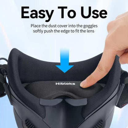 Aviator Glasses Light Cover Head-Up Display Dust Protector for DJI N3 / Oculus Quest / Pico 3, Hibloks