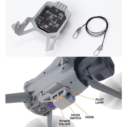For DJI Air 3S RCSTQ Drone Air Thrower Transport Device