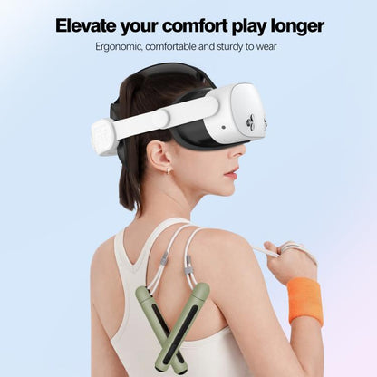 For Meta Quest 3S VR Headset Elite Head Strap Adjustable Comfort Decompression Headband