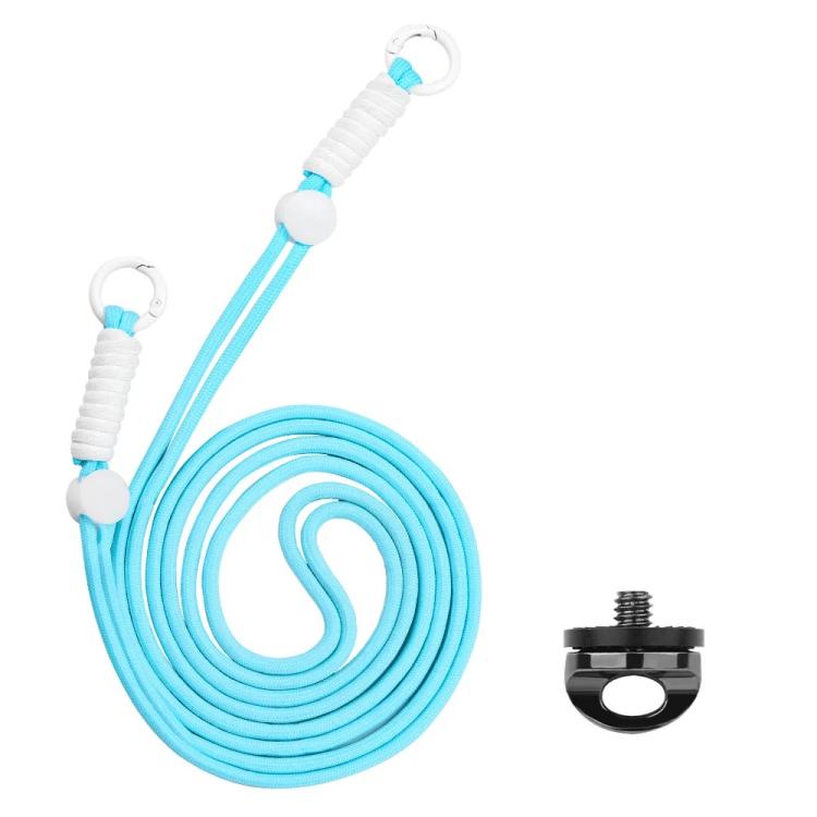 BRDRC Camera Strap Crossbody Lanyard With 1/4 inch Screw Anti-loss Rope Accessory