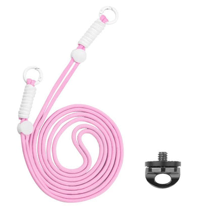 BRDRC Camera Strap Crossbody Lanyard With 1/4 inch Screw Anti-loss Rope Accessory