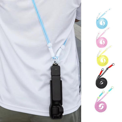 BRDRC Camera Strap Crossbody Lanyard With 1/4 inch Screw Anti-loss Rope Accessory