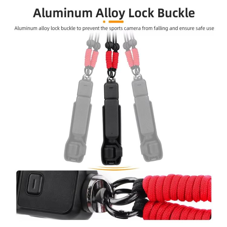 BRDRC Camera Strap Crossbody Lanyard With 1/4 inch Screw Anti-loss Rope Accessory
