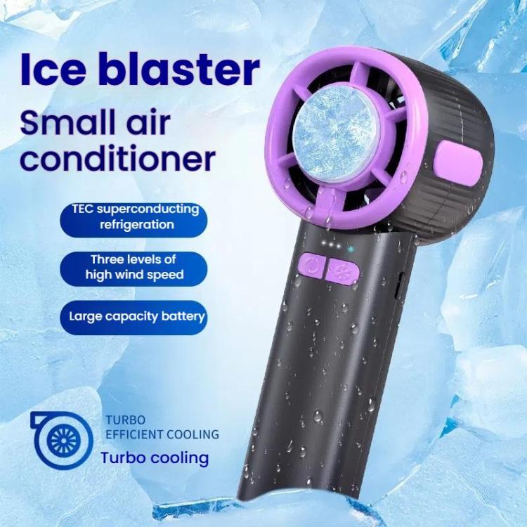 3-speed High Speed Digital Display Semiconductor Cooling Fan USB Portable Handheld Small Fan