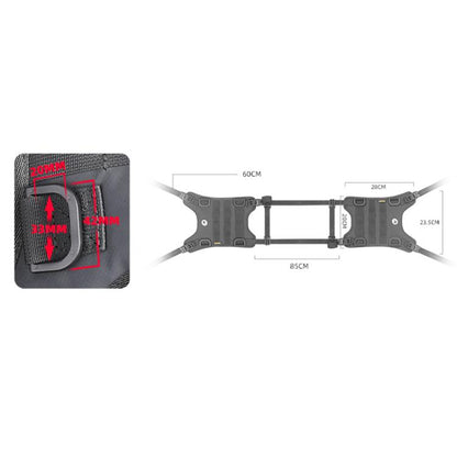 Rhinowalk MTR001B Outdoor Riding Motorcycle Fuel Tank Double-side Storage Hanging Bags