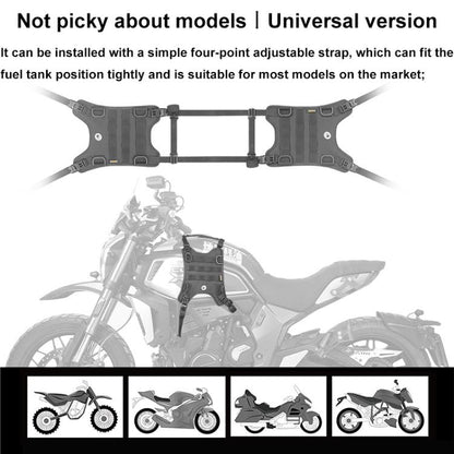 Rhinowalk MTR001B Outdoor Riding Motorcycle Fuel Tank Double-side Storage Hanging Bags