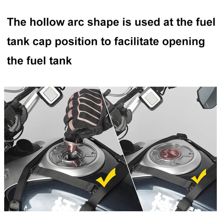 Rhinowalk MTR001B Outdoor Riding Motorcycle Fuel Tank Double-side Storage Hanging Bags