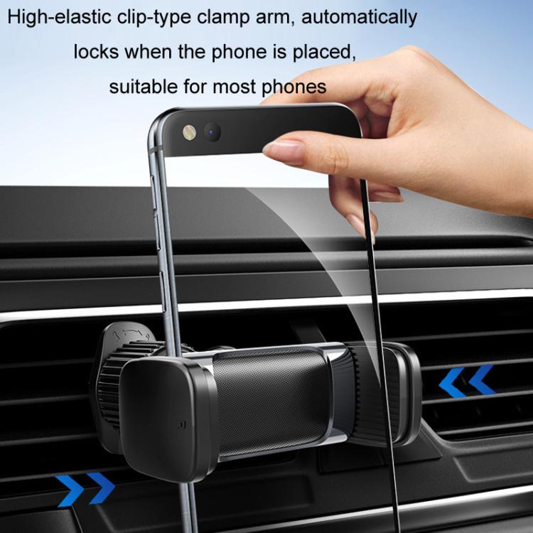 Car Air Conditioning Outlet Navigation Rotating Phone Holder