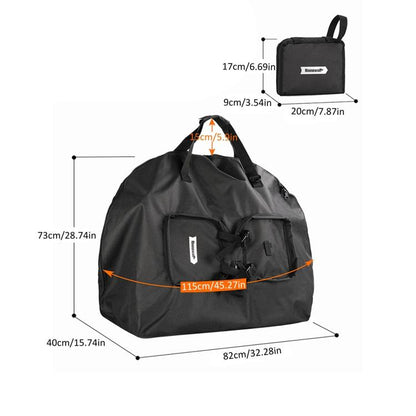 Rhinowalk RF203BK 20-inch Folding Bicycle Waterproof Storage Bag Bicycle Handbag, RF203BK