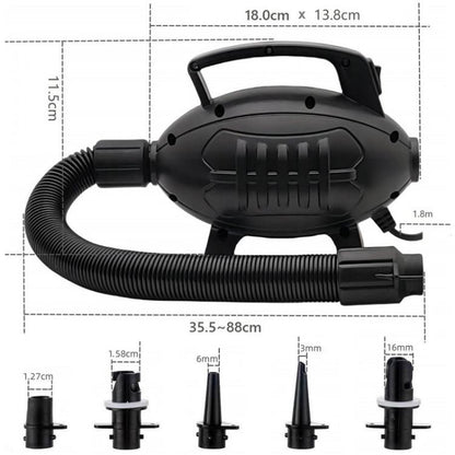 GLD-602 600W Home Brushed Mat High Power AC Electrical Inflatable Pump, EU Plug, US Plug
