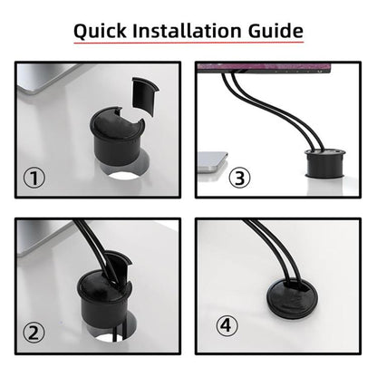 Desk Grommet Splitter HUB Dock Station, Cable Length 1.2m, 4 x USB3.0, 3 x USB3.0+TF+SD, 3xUSB3.0+3.5mm, 2xUSB3.0+USB-C+3.5mm, 2xUSB3.0+USB-C+SD/MMC