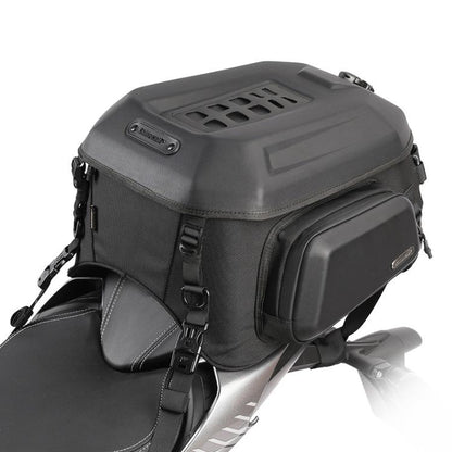 Rhinowalk MT2335 23L-35L Expandable Large-capacity EVA Hard Shell Motorcycle Tail Bag