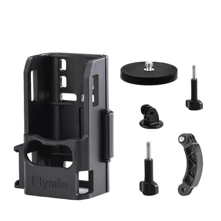 For DJI Osmo Pocket 3 Flymile Magnetic Bracket Fixed Base Back Clip Adapter Bezel Accessories, 4pcs /Set, 6pcs /Set