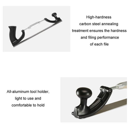 Body Sheet Metal Data Restoration Grinding File, Tool Holder + Blade Middle Teeth, Tool Holder + Blade Fine Teeth, Tool Holder + Blade Cross Teeth, Tool Holder + Curved Blade Middle Teeth