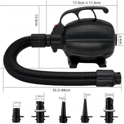 GLD-318 High Power 600W Electrical Inflatable Pump Tent Yoga Mat Inflator, US Plug