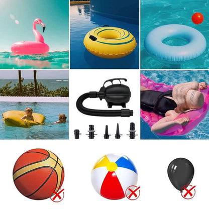 GLD-318 High Power 600W Electrical Inflatable Pump Tent Yoga Mat Inflator, US Plug
