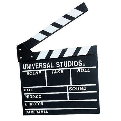 Wooden Director Board Shooting Video Movie City Scene Record Board Photography Props, Large Red, Small P Black, Small P White, Small U Black, With Chinese Small White, With Chinese Small Black, Large U Black, Large P Black, Large U White...