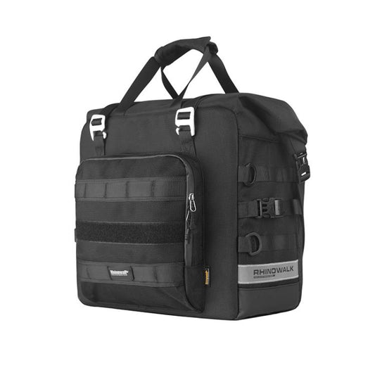 Rhinowalk MTR2050 25L-32L Expandable Large Capacity Quick-release Motorcycle Side Bag