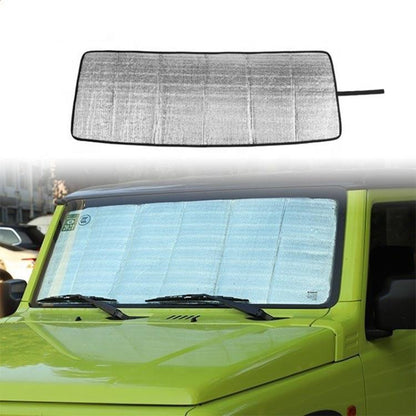 For Suzuki Jimny2019+ Automobile Windshield Sunshade Interior Modification Heat Insulation Sun Visor, 122 x 45cm