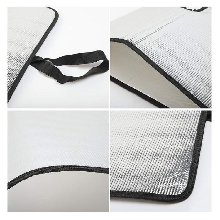 For Jeep 2007-2017 Wrangler JK Car Front Windshield Sunshade, 51.9 x 16.1inch