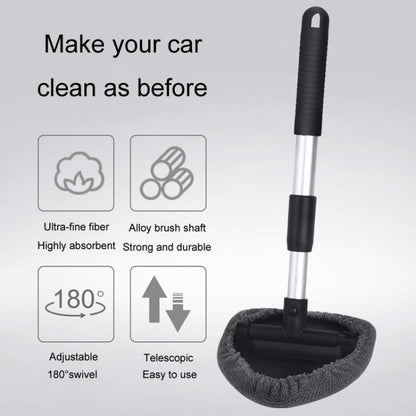 Car Windshield Cleaning Wipe Aluminum Retractable Car Wash Window Brush, DM-130