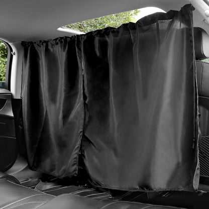 5pcs / Set Car Rear Side Blackout Sunshade Curtains Automobile Privacy Sunshade