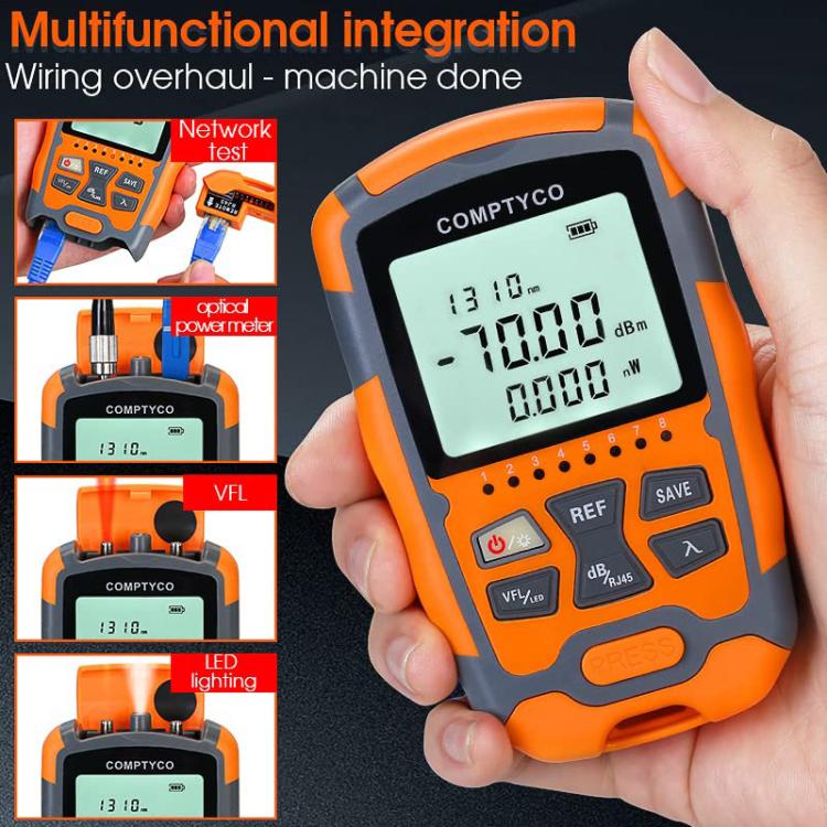 4 In 1 Mini Optical Power Meter Red Light Integrated Machine Portable Power Test Equipment, M70 1mw, M70 10mw, M70 15mw, M70 20mw, M70 30mw, M70 50mw, M50 1mw, M50 10mw, M50 15mw, M50 20mw, M50 30mw, M50 50mw