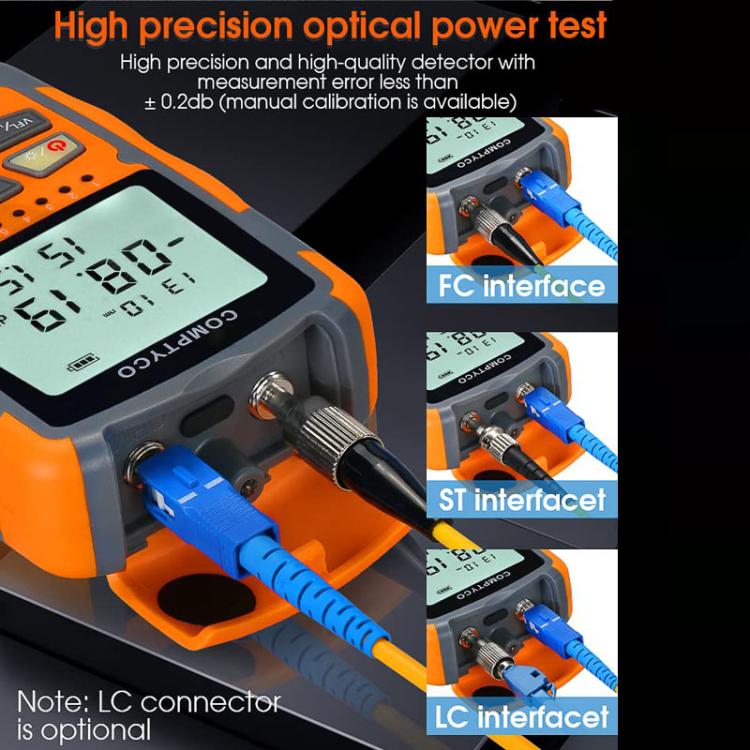 4 In 1 Mini Optical Power Meter Red Light Integrated Machine Portable Power Test Equipment, M70 1mw, M70 10mw, M70 15mw, M70 20mw, M70 30mw, M70 50mw, M50 1mw, M50 10mw, M50 15mw, M50 20mw, M50 30mw, M50 50mw