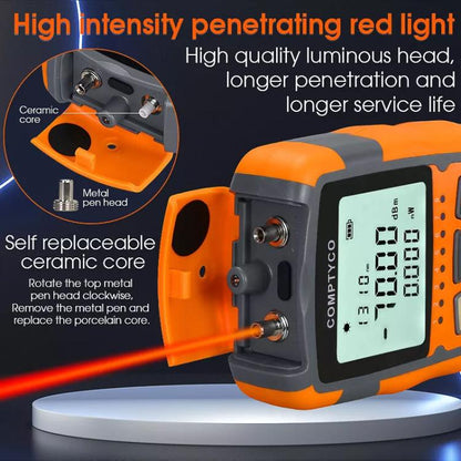 4 In 1 Mini Optical Power Meter Red Light Integrated Machine Portable Power Test Equipment, M70 1mw, M70 10mw, M70 15mw, M70 20mw, M70 30mw, M70 50mw, M50 1mw, M50 10mw, M50 15mw, M50 20mw, M50 30mw, M50 50mw