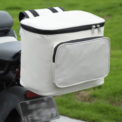 Electrical Motorcycle Waterproof Rear Backrest Hanging Bag Large Capacity Helmet Storage Bag