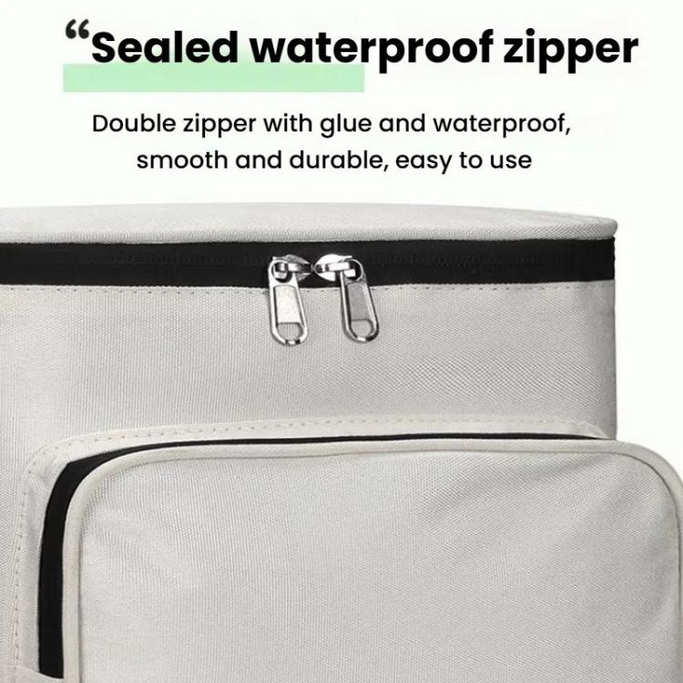 Electrical Motorcycle Waterproof Rear Backrest Hanging Bag Large Capacity Helmet Storage Bag