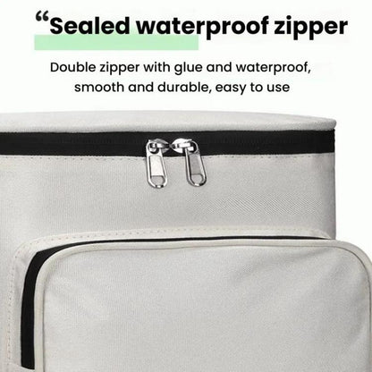 Electrical Motorcycle Waterproof Rear Backrest Hanging Bag Large Capacity Helmet Storage Bag